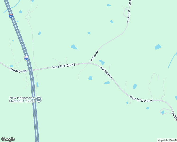 map of restaurants, bars, coffee shops, grocery stores, and more near 6192 Heritage Road in Blackstock