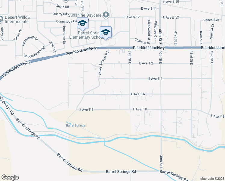map of restaurants, bars, coffee shops, grocery stores, and more near in Palmdale