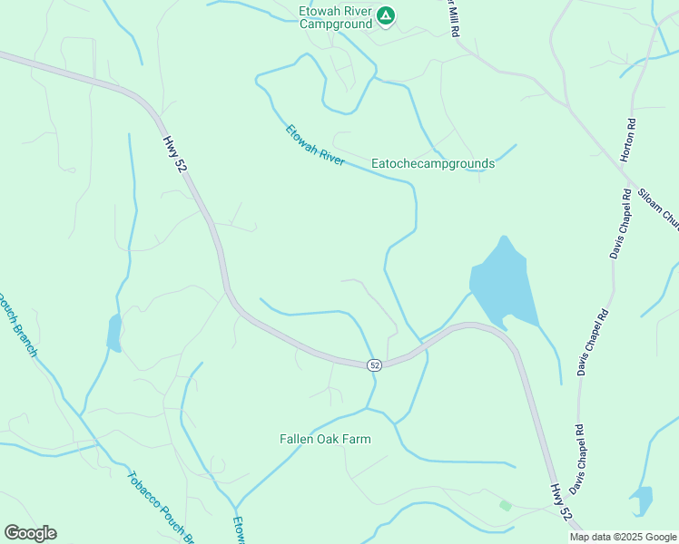 map of restaurants, bars, coffee shops, grocery stores, and more near 436 Applewood Lane in Dahlonega