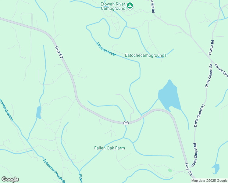 map of restaurants, bars, coffee shops, grocery stores, and more near 436 Applewood Lane in Dahlonega