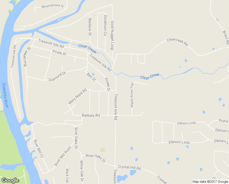 map of restaurants, bars, coffee shops, grocery stores, and more near 1073 Treasure Isle Road in Hot Springs