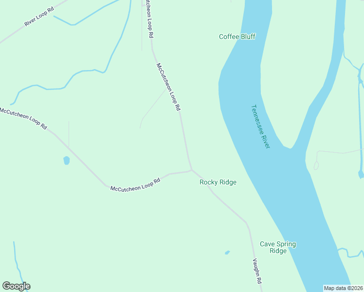 map of restaurants, bars, coffee shops, grocery stores, and more near McCutcheon Loop Road in Laceys Spring