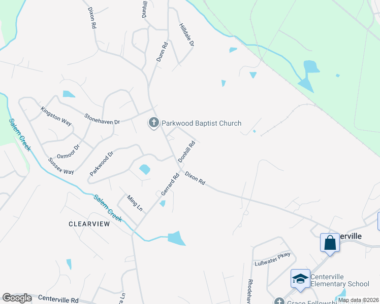 map of restaurants, bars, coffee shops, grocery stores, and more near 103 Donhill Road in Anderson