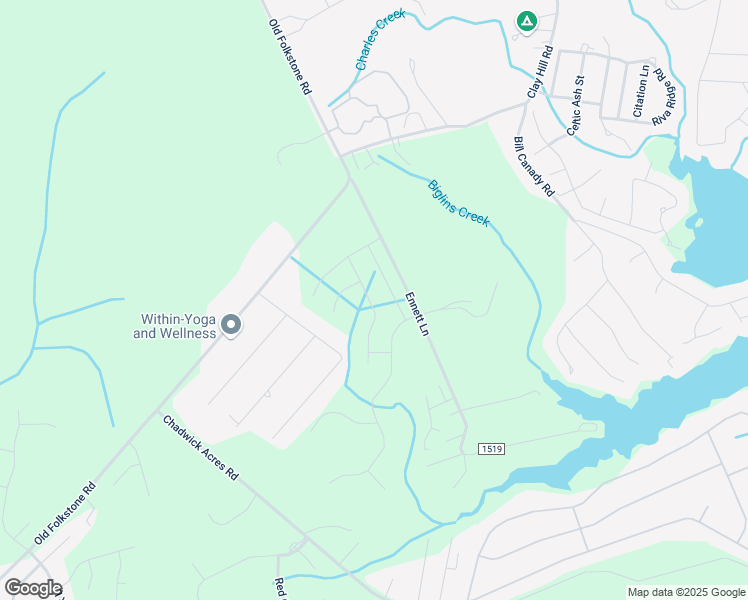 map of restaurants, bars, coffee shops, grocery stores, and more near 419 Nantucket Trail in Sneads Ferry