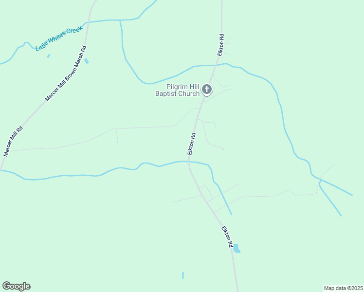 map of restaurants, bars, coffee shops, grocery stores, and more near 1208 Elkton Road in Clarkton