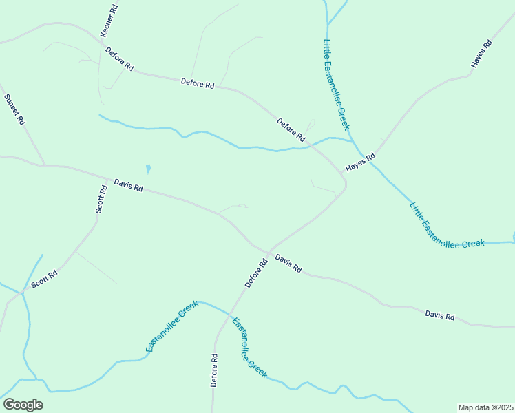 map of restaurants, bars, coffee shops, grocery stores, and more near 126 Whitworth Road in Eastanollee