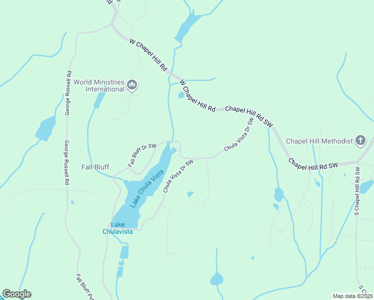 map of restaurants, bars, coffee shops, grocery stores, and more near 3715 Chula Vista Drive Southwest in Decatur