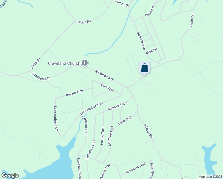 map of restaurants, bars, coffee shops, grocery stores, and more near 129 Deer Trail in Martin