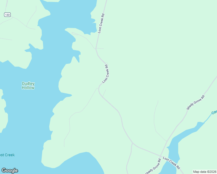 map of restaurants, bars, coffee shops, grocery stores, and more near 2412 Lost Creek Road in Russellville