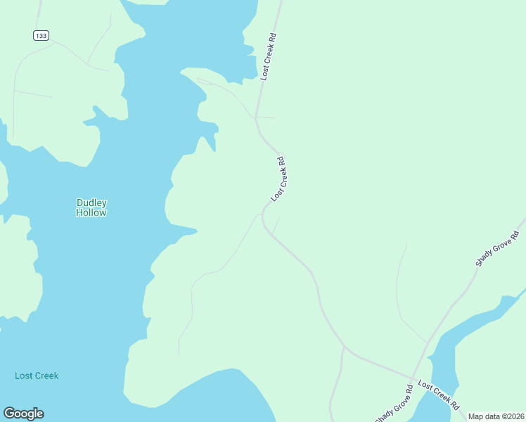 map of restaurants, bars, coffee shops, grocery stores, and more near 1501 Lost Creek Road in Russellville