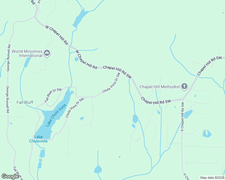 map of restaurants, bars, coffee shops, grocery stores, and more near 3709 Chula Vista Drive Southwest in Decatur