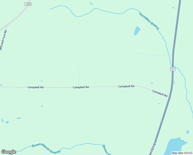 map of restaurants, bars, coffee shops, grocery stores, and more near 720 Campbell Road in Clarkton