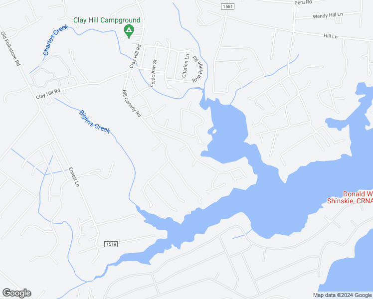 map of restaurants, bars, coffee shops, grocery stores, and more near 501 Compass Court in Sneads Ferry