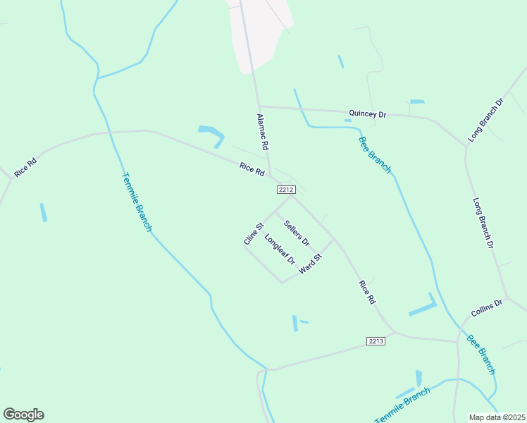 map of restaurants, bars, coffee shops, grocery stores, and more near 2818 Cline Street in Lumberton