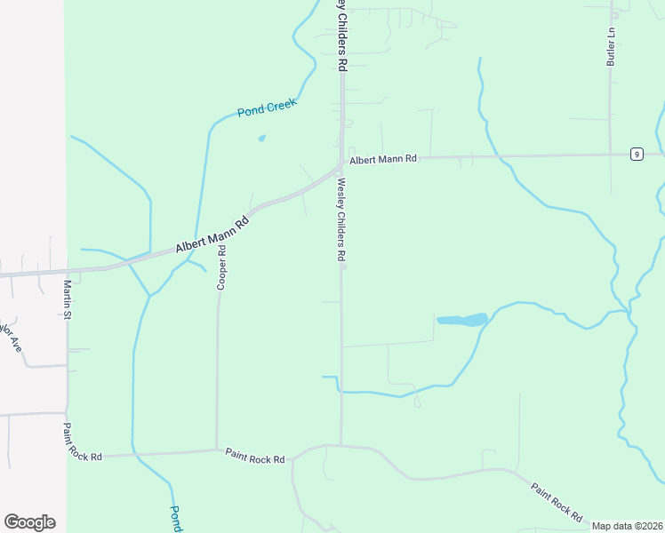 map of restaurants, bars, coffee shops, grocery stores, and more near 553 Wesley Childers Road in New Hope
