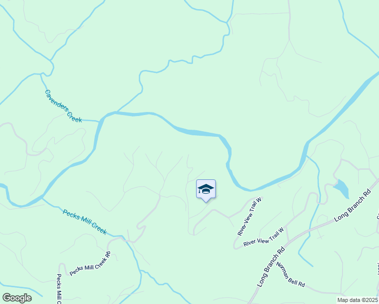 map of restaurants, bars, coffee shops, grocery stores, and more near 267 Overlook Point in Dahlonega