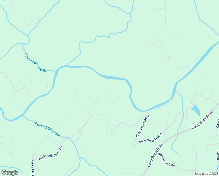 map of restaurants, bars, coffee shops, grocery stores, and more near 267 Overlook Point in Dahlonega
