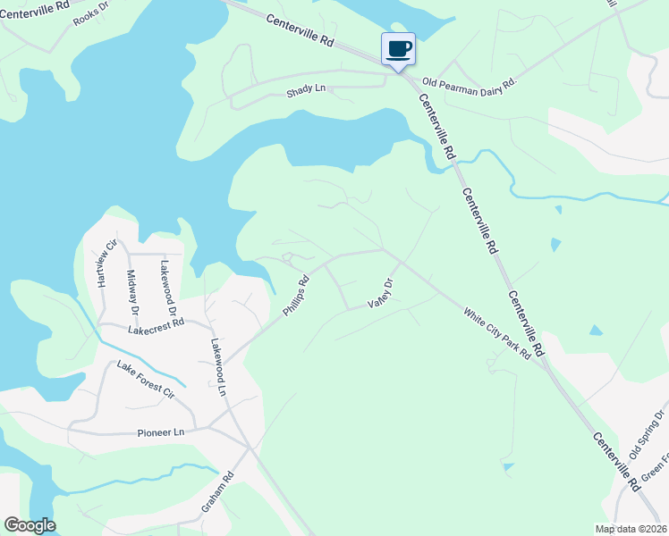 map of restaurants, bars, coffee shops, grocery stores, and more near 1025 Phillips Road in Anderson