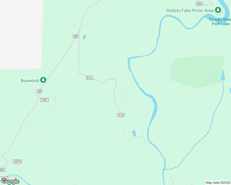 map of restaurants, bars, coffee shops, grocery stores, and more near 757 County Road 614 in Mentone