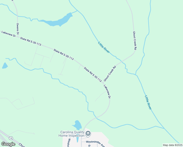 map of restaurants, bars, coffee shops, grocery stores, and more near 1401 Lakeview Drive in Laurens