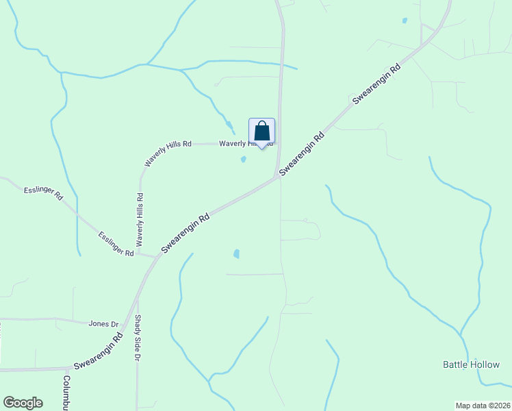 map of restaurants, bars, coffee shops, grocery stores, and more near 2560 Swearengin Road in Grant