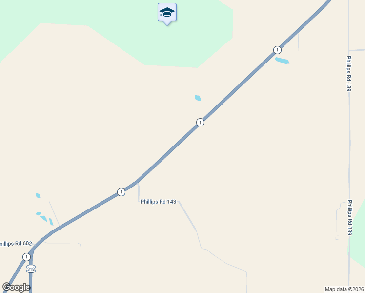 map of restaurants, bars, coffee shops, grocery stores, and more near 1564 Arkansas 1 in Marvell