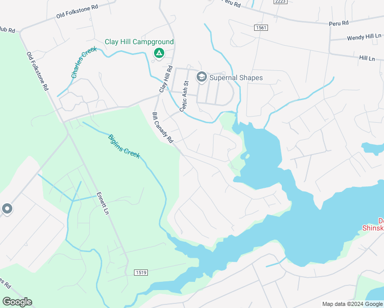 map of restaurants, bars, coffee shops, grocery stores, and more near 227 Derby Downs Drive in Sneads Ferry
