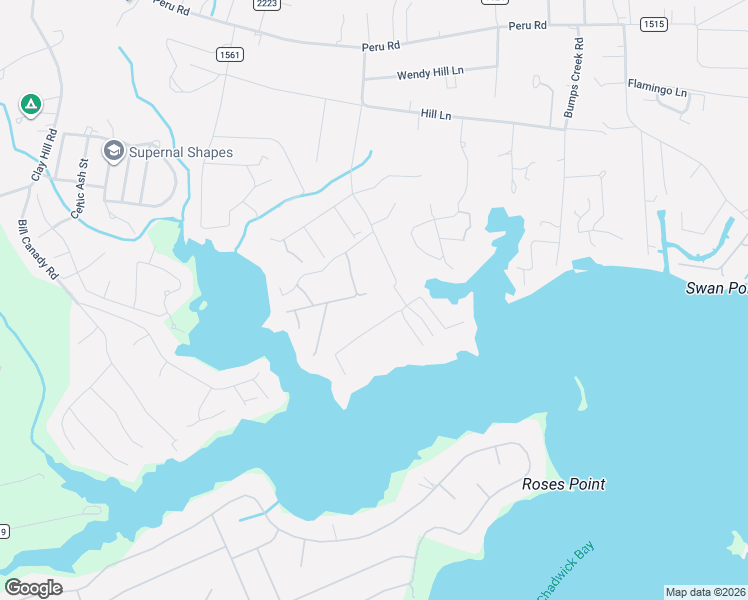 map of restaurants, bars, coffee shops, grocery stores, and more near 190-198 Riley Lewis Road in Sneads Ferry