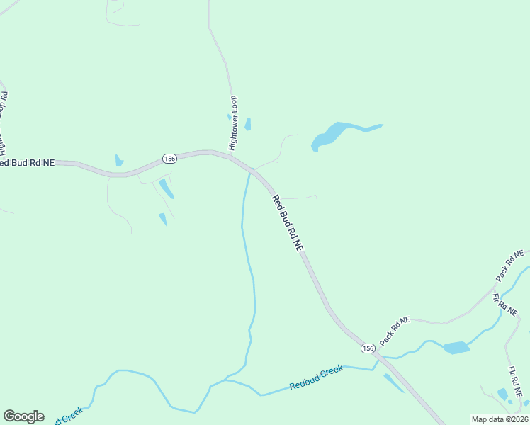 map of restaurants, bars, coffee shops, grocery stores, and more near 8041 Red Bud Road Northeast in Ranger