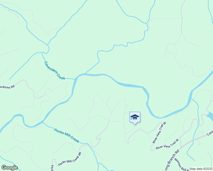 map of restaurants, bars, coffee shops, grocery stores, and more near 1530 Pecks Mill Creek Road in Dahlonega
