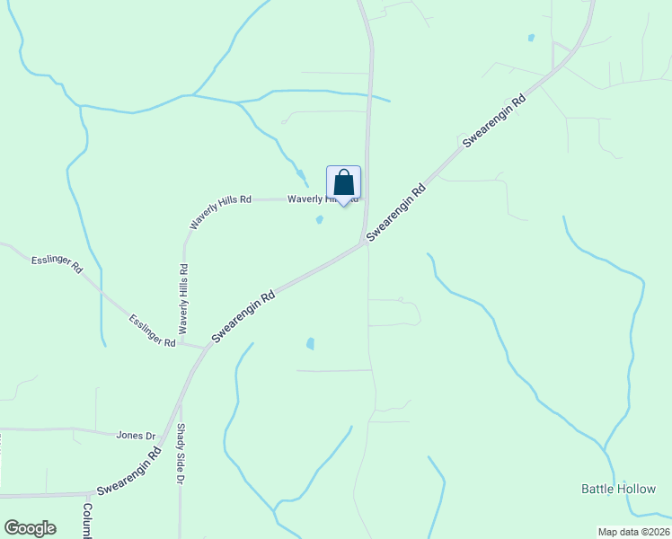 map of restaurants, bars, coffee shops, grocery stores, and more near 2560 Swearengin Road in Grant