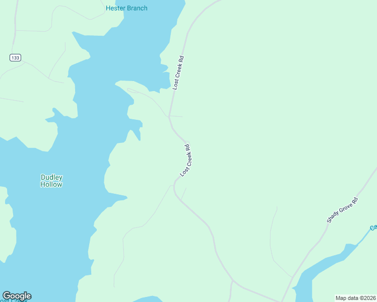 map of restaurants, bars, coffee shops, grocery stores, and more near 1501-1517 Lost Creek Road in Russellville