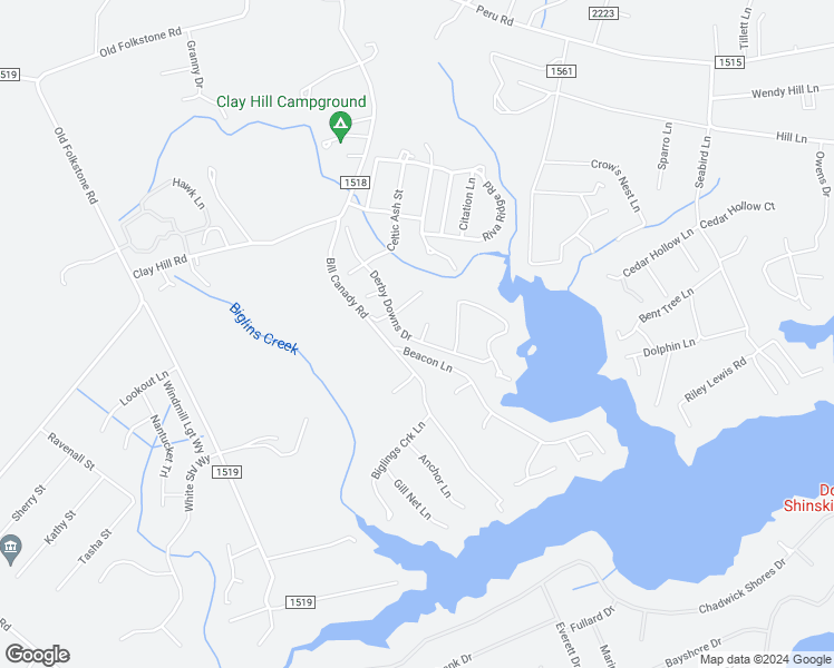 map of restaurants, bars, coffee shops, grocery stores, and more near 101 Affirmed Place in Sneads Ferry