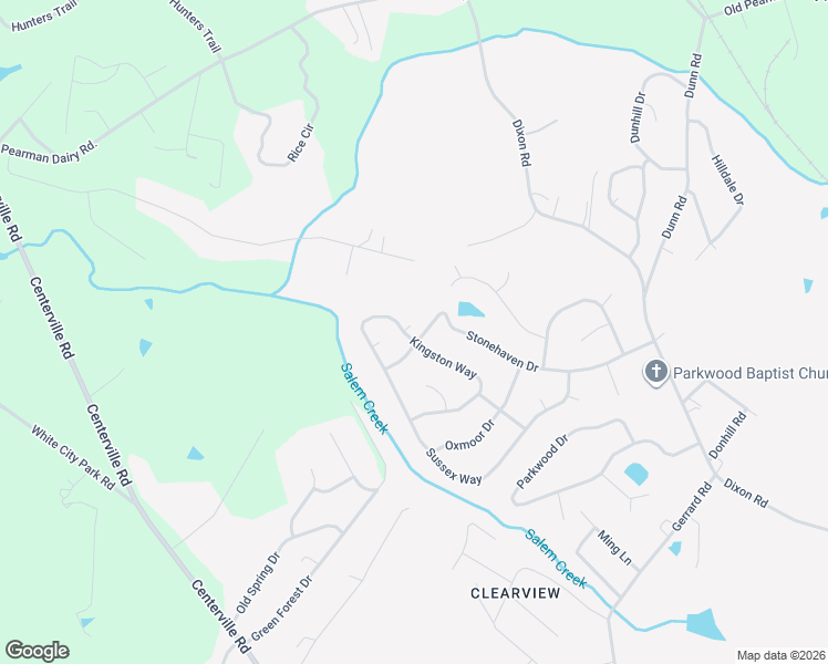 map of restaurants, bars, coffee shops, grocery stores, and more near 313 Kingston Way in Anderson