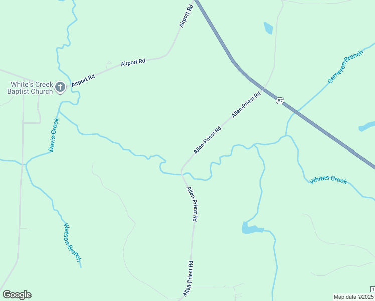map of restaurants, bars, coffee shops, grocery stores, and more near 478 Allen-Priest Road in Council