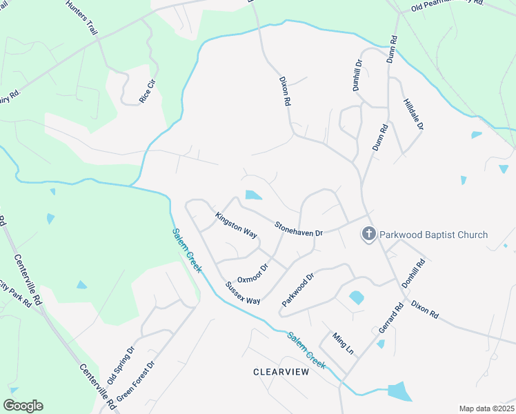 map of restaurants, bars, coffee shops, grocery stores, and more near 410 Stonehaven Drive in Anderson