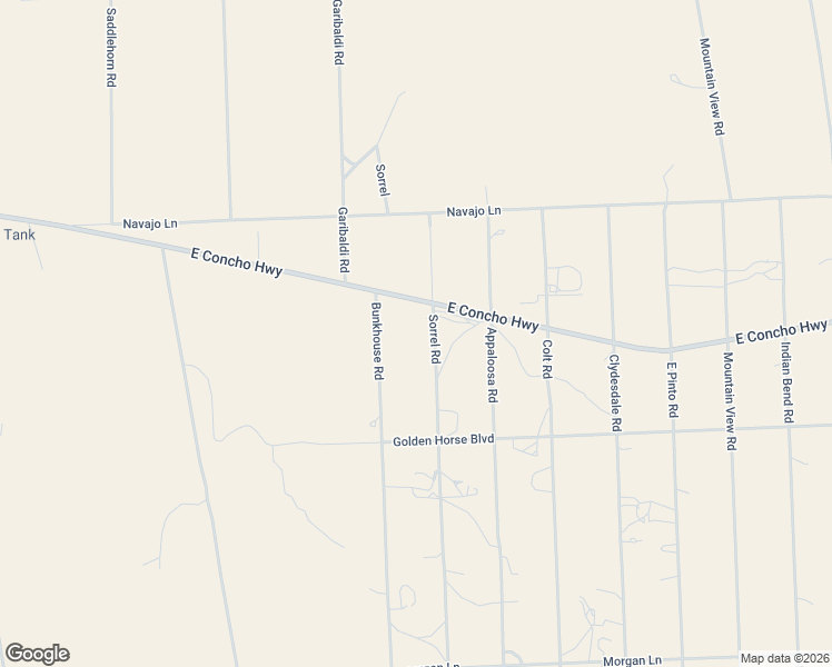 map of restaurants, bars, coffee shops, grocery stores, and more near 8633 East Concho Highway in Snowflake