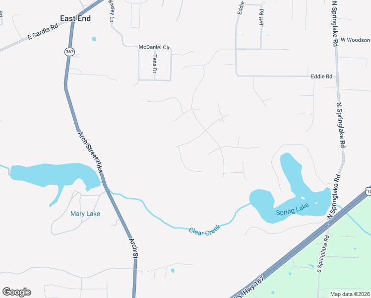 map of restaurants, bars, coffee shops, grocery stores, and more near 1145 Williver Road in Hensley