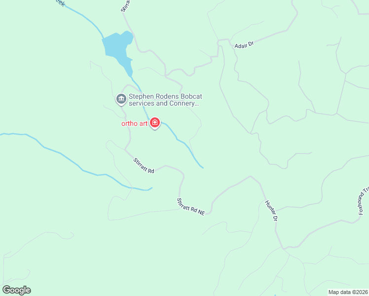 map of restaurants, bars, coffee shops, grocery stores, and more near 192 Stirratt Road in Ranger