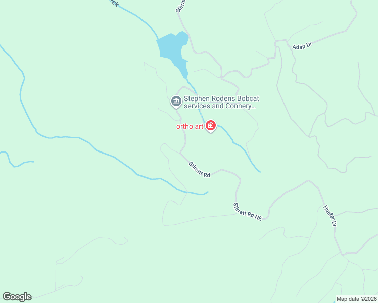 map of restaurants, bars, coffee shops, grocery stores, and more near 185 Stirratt Road in Ranger