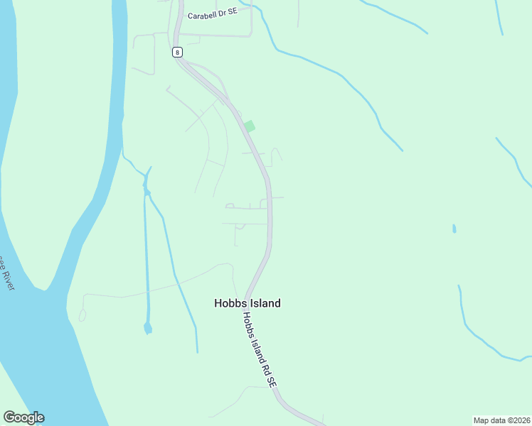 map of restaurants, bars, coffee shops, grocery stores, and more near 104 Aday Drive Southeast in Huntsville