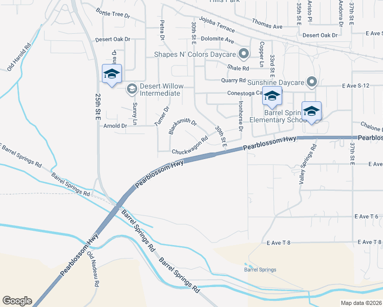 map of restaurants, bars, coffee shops, grocery stores, and more near in Lake Los Angeles