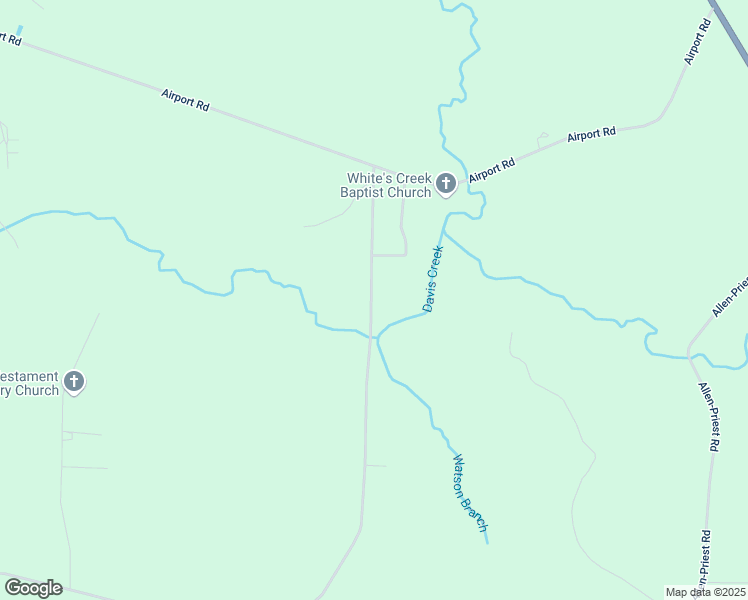 map of restaurants, bars, coffee shops, grocery stores, and more near 294 White Plains Church Road in Clarkton