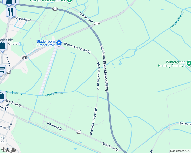 map of restaurants, bars, coffee shops, grocery stores, and more near in Butters