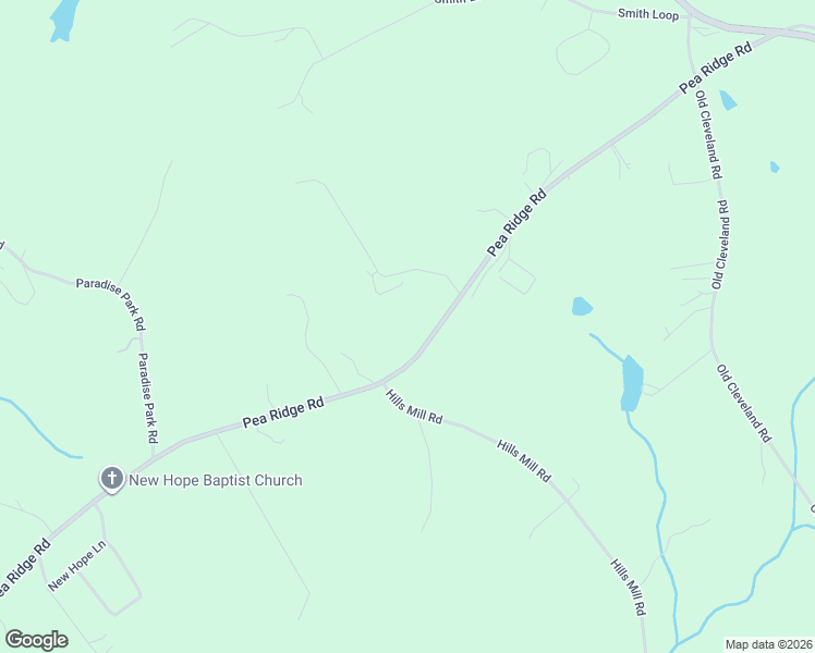 map of restaurants, bars, coffee shops, grocery stores, and more near 5909 Pea Ridge Road in Cornelia