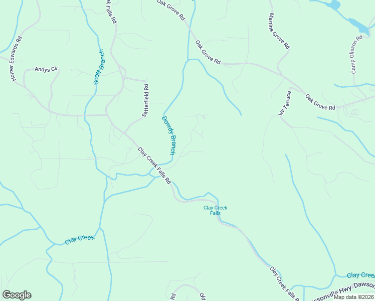 map of restaurants, bars, coffee shops, grocery stores, and more near 57 Dolly Lane in Dahlonega