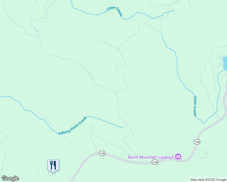 map of restaurants, bars, coffee shops, grocery stores, and more near 104 Andes Ridge in Big Canoe
