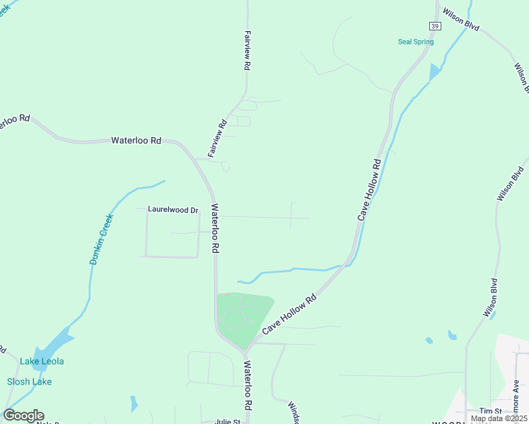 map of restaurants, bars, coffee shops, grocery stores, and more near 1-399 James Drive in Russellville