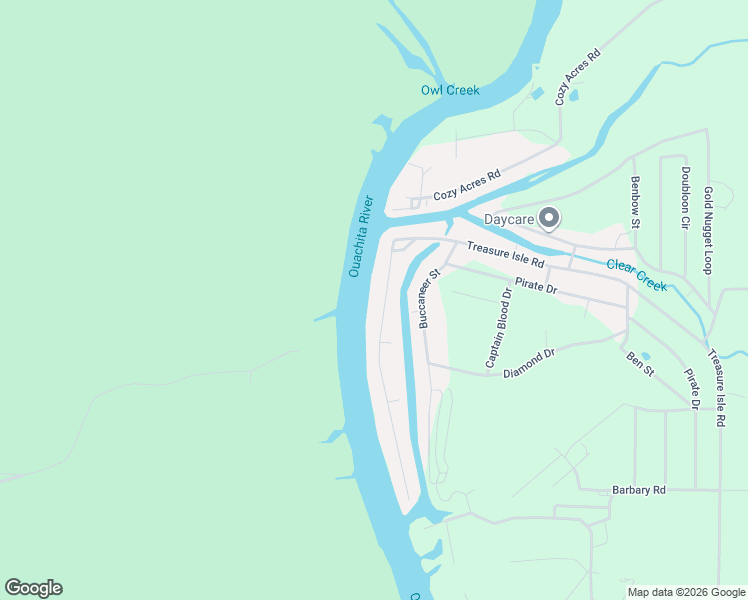 map of restaurants, bars, coffee shops, grocery stores, and more near 1572 Treasure Isle Road in Hot Springs