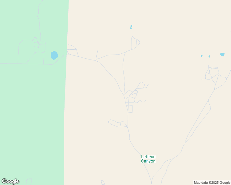 map of restaurants, bars, coffee shops, grocery stores, and more near Anthony Road in Agua Dulce